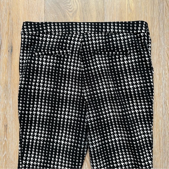 Jules & Leopold Houndstooth Print Mid Rise Trouser Pants - Medium - Picture 4 of 11
